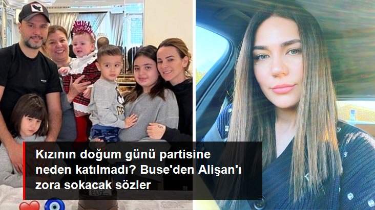 Alişan’ın kızı için yaptığı kutlamaya katılmayan Buse Varol, sessizliğini bozdu: Beni kimse eve davet etmedi