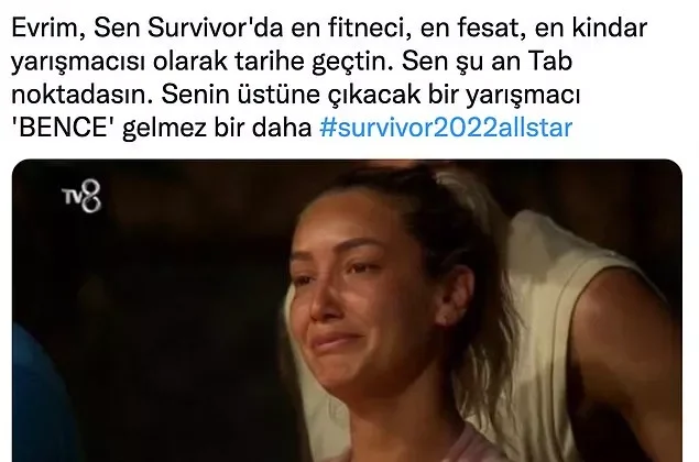 Survivor Tarihinin En Fitneci Yarışmacısı İlan Edilen ve Ortalığı Karıştıran Evrim Keklik’e Tepkiler Yükseldi