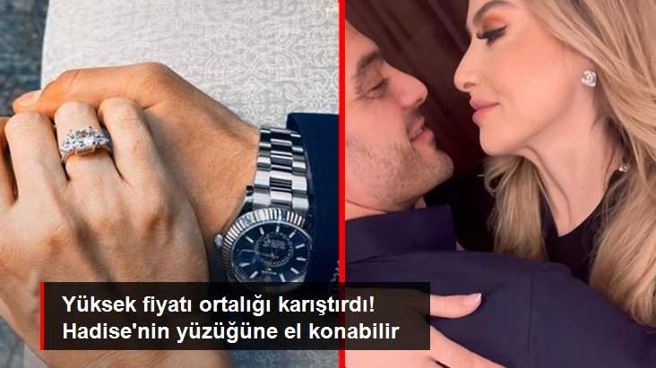 Mehmet Dinçerler’in borçları nedeniyle Hadise’nin 40 bin dolarlık yüzüğüne el konulabilir