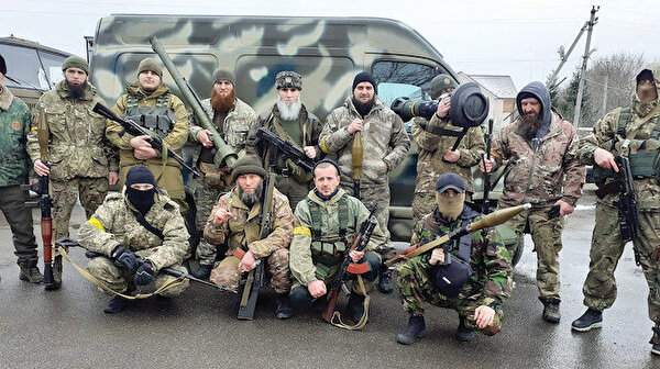 Kiev’de Rusya’ya karşı savaşan Çeçenler: İntikam için savaşacağız