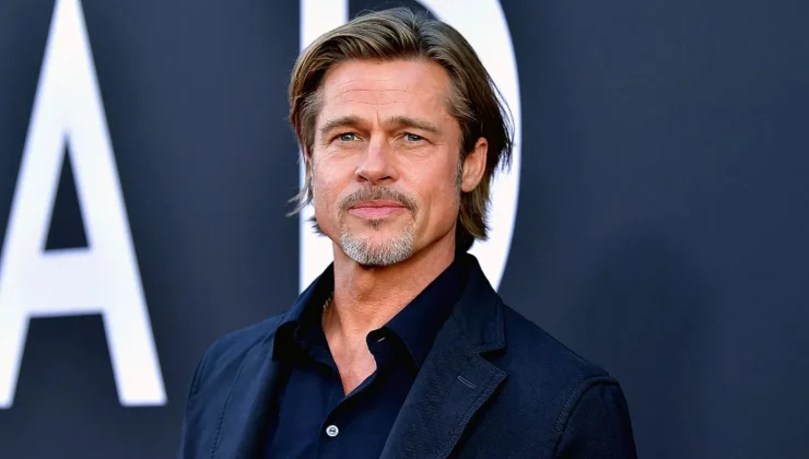Rol aldığı filmin galasında etek giyen Brad Pitt, alay konusu oldu
