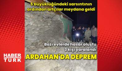 Ardahan’da 5 büyüklüğünde deprem!