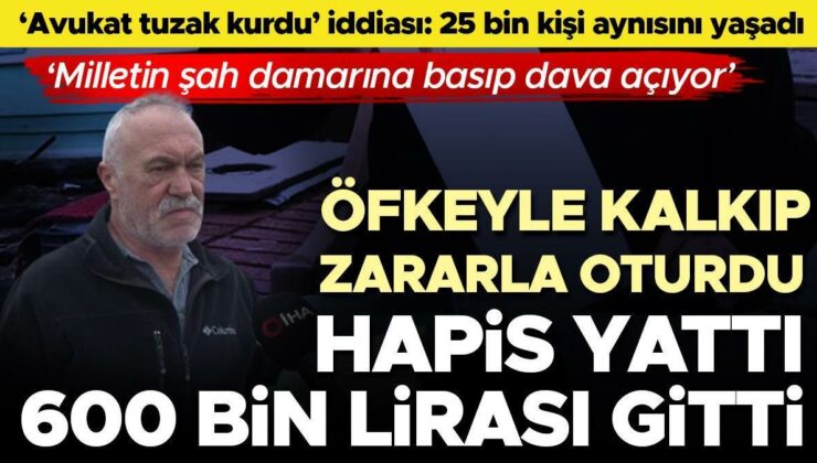 Avukata ettiği küfür hayatını kararttı: 600 bin lirasını kaybetti, hapis yattı… ’25 bin kişiye dava açmış’