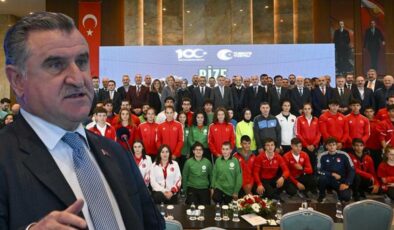 Bakan Osman Aşkın Bak: Türkiye bir spor ülkesi olduğunu tüm dünyaya göstermiştir