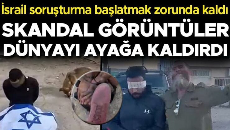 Skandal görüntüler dünyayı ayağa kaldırdı! İsrail soruşturma başlatmak zorunda kaldı