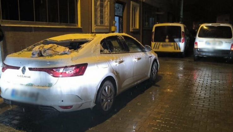 Bursa’da çatıdan otomobilin üzerine düşen kişi ağır yaralandı